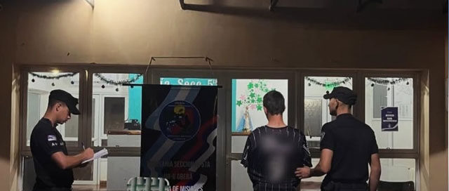 OBERÁ: Detienen a joven y recuperan objetos robados en el Barrio San Miguel