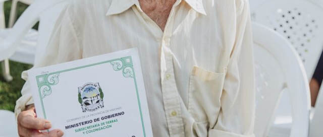 AZARA: Passalacqua encabezará la entrega de permisos de ocupación y títulos de propiedad