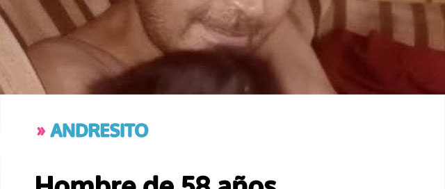 ANDRESITO: Hombre de 58 años permanece desaparecido desde Nochebuena