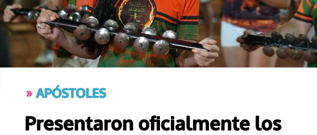 Presentaron oficialmente los Carnavales Apostoleños 2026 en una noche de cultura y encuentro comunitario