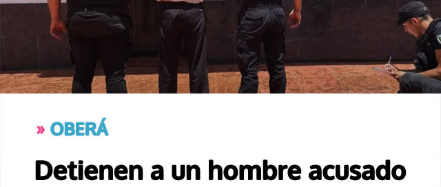Detienen a un hombre acusado de atacar con un machete a su hijastro de 14 años en un grave hecho de violencia familiar