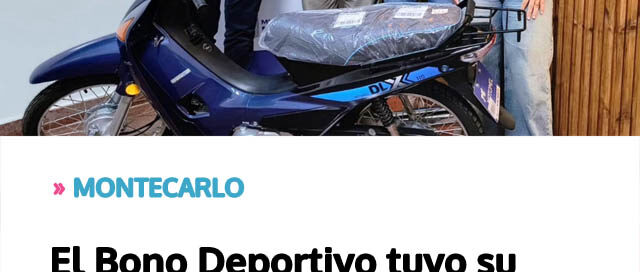 El Bono Deportivo tuvo su ganador y consolidó un fuerte respaldo al deporte local