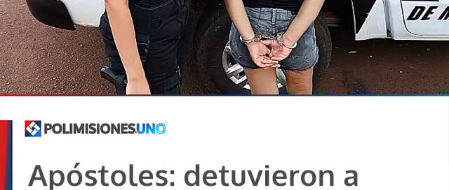 Apóstoles: detuvieron a una mujer de Posadas por el hurto de una cartera en pleno centro