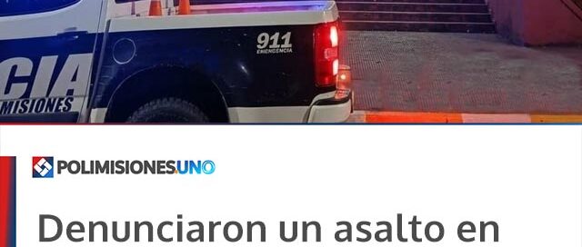 Denunciaron un asalto en Apóstoles, pero la Policía descubrió que intentaban robar en una escuela