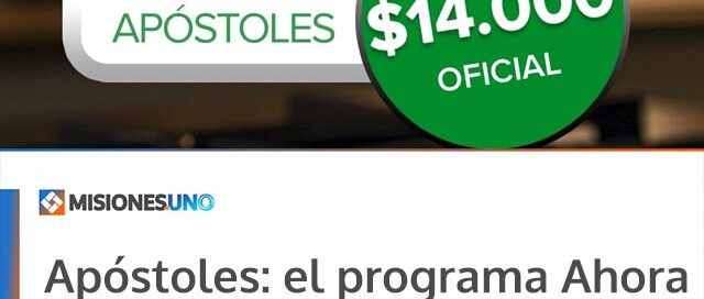 Apóstoles: el programa Ahora Gas llega con garrafas a precio subsidiado