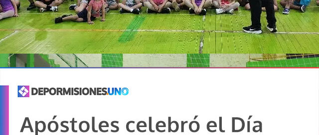 Apóstoles celebró el Día Mundial de la Actividad Física con una jornada deportiva y recreativa