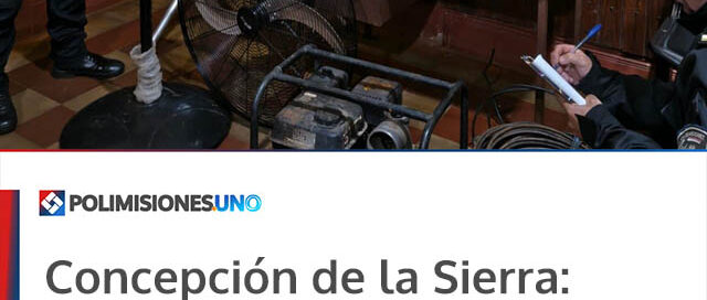 Concepción de la Sierra: recuperaron bienes robados en un camping y buscan a los autores