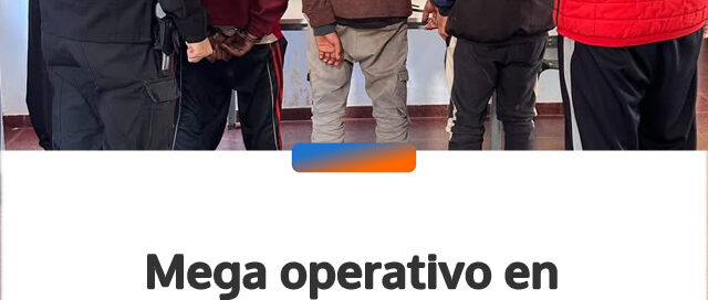 Mega operativo en Apóstoles: capturaron a tres ladrones y reforzaron controles en toda la ciudad